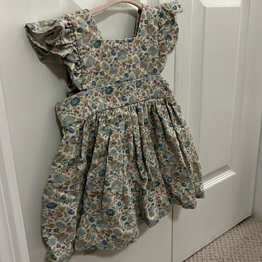 Wren & James two piece bubble set, top and bloomers/diaper cover